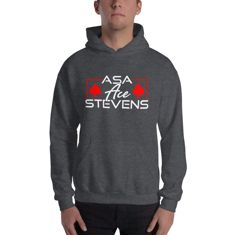 Asa "Ace" Stevens, Hoodie, White Logo
