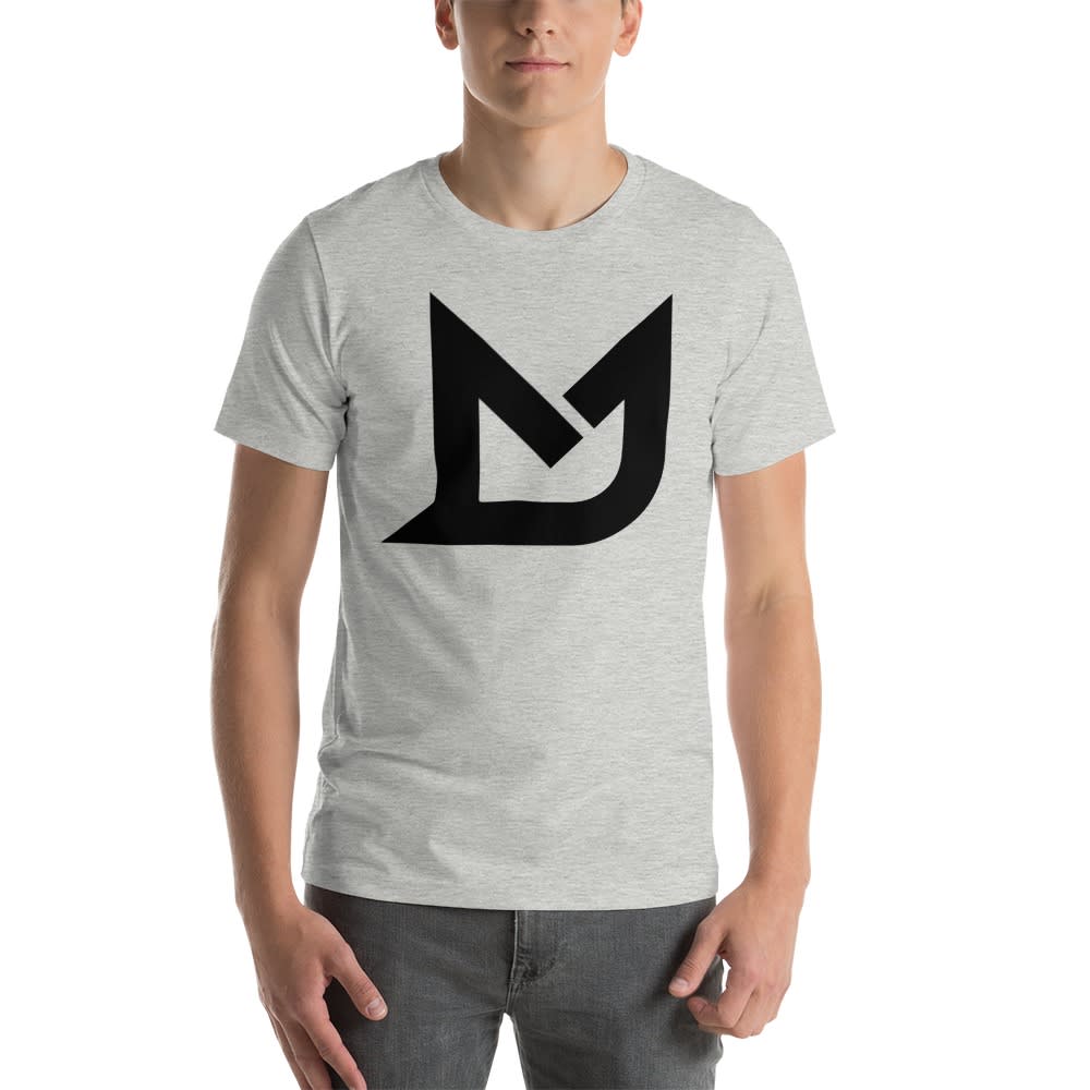 Michael Johnson  Men's T-Shirt, Black Logo