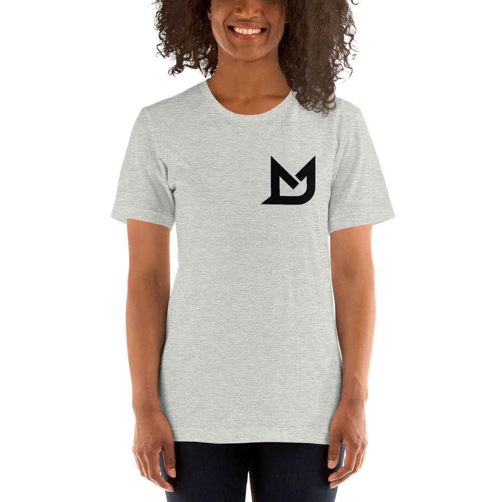 Michael Johnson Women's T-Shirt, Black Mini Logo
