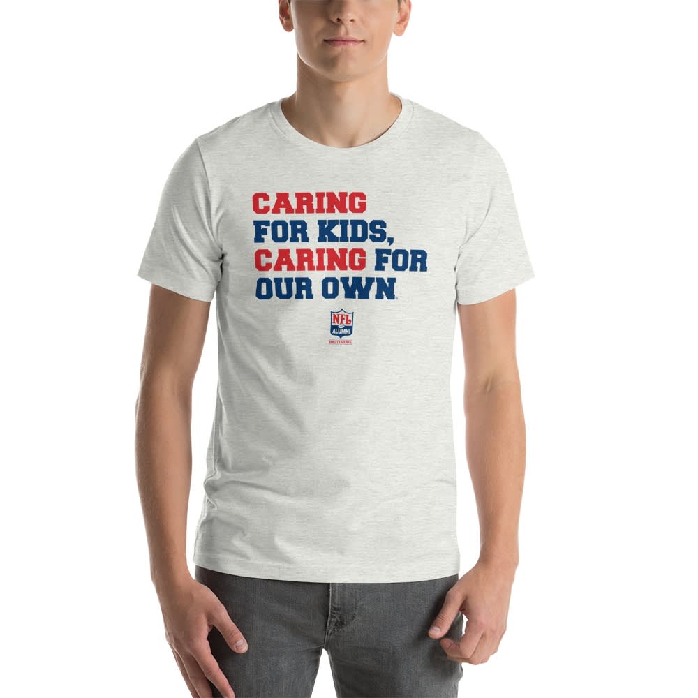 "Caring for Kids, Caring for our Own" NFL ALumni Baltimore, T-Shirt