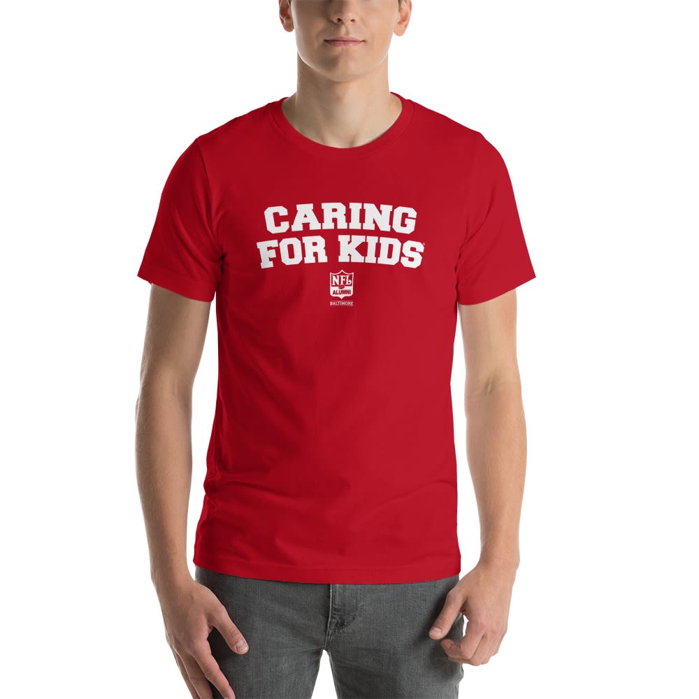 "Caring for Kids" NFL Alumni Baltimore, T-Shirt, Light Logo