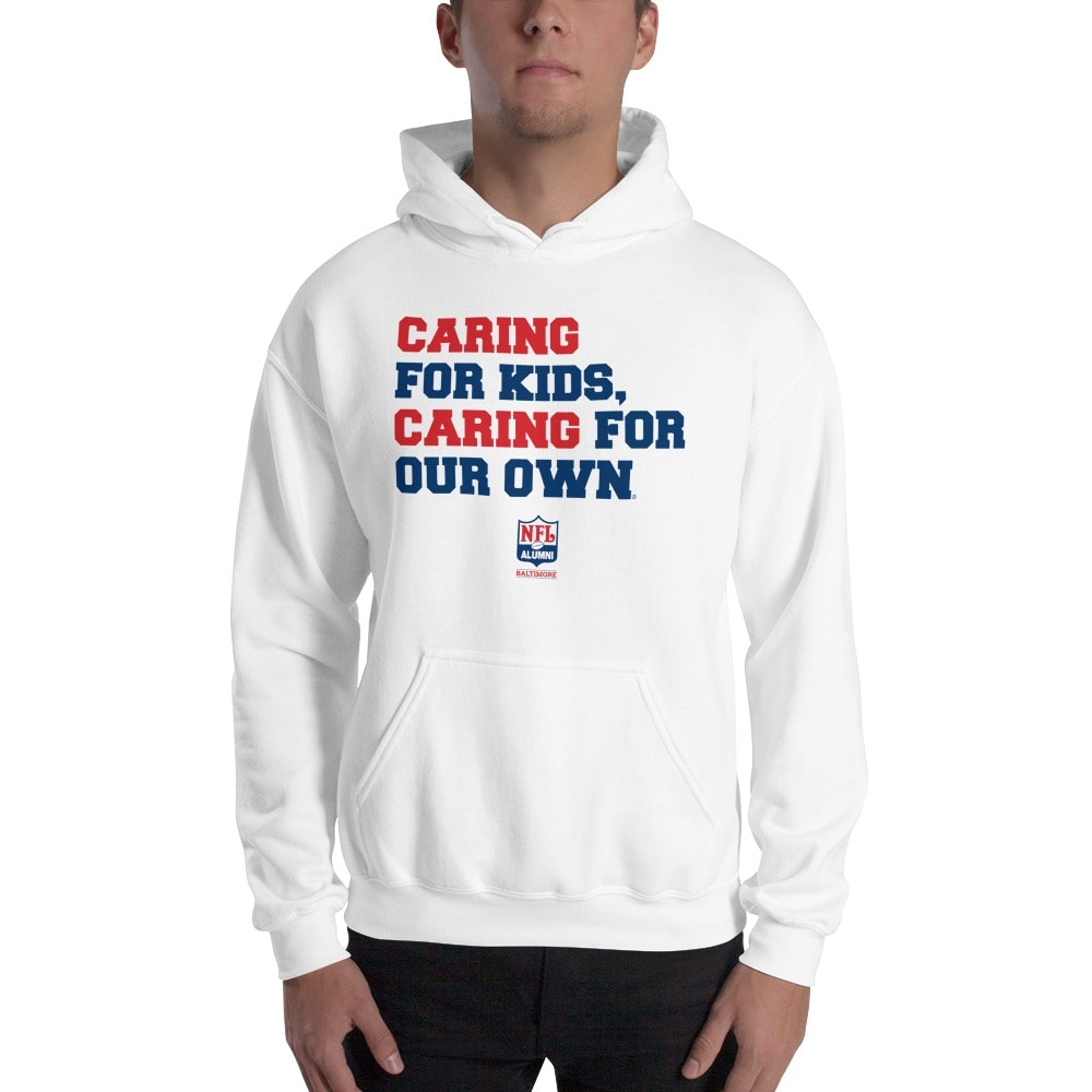 "Caring for Kids, Caring for our Own" NFL ALumni Baltimore, Hoodie