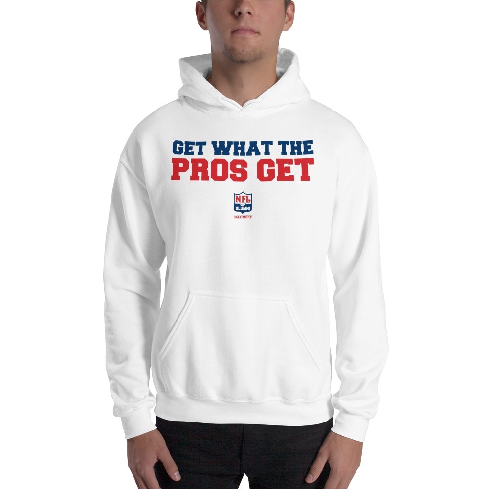 "Get what the Pros get" NFL ALumni Baltimore, Hoodie