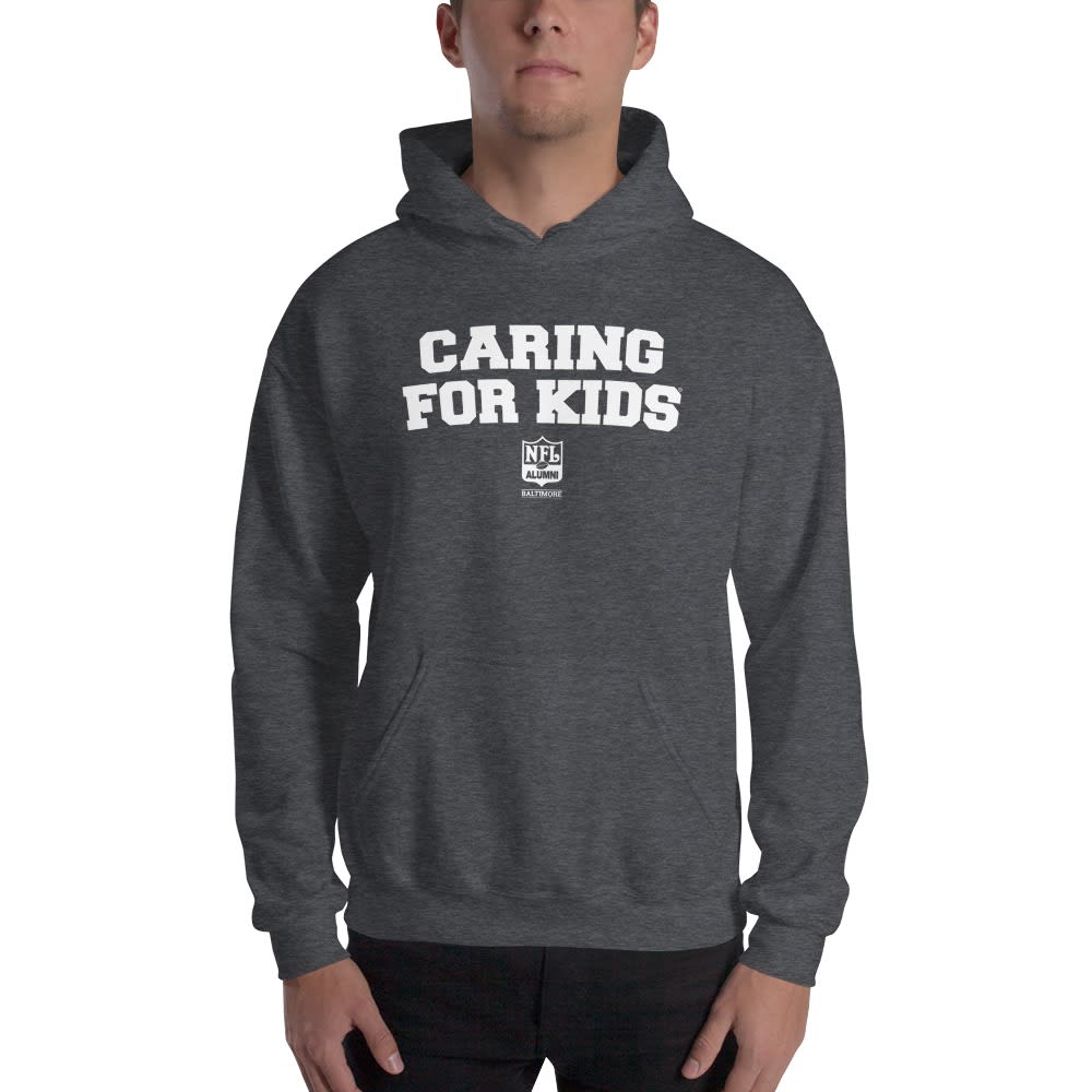 "Caring for Kids" NFL Alumni Baltimore, Hoodie, Light Logo