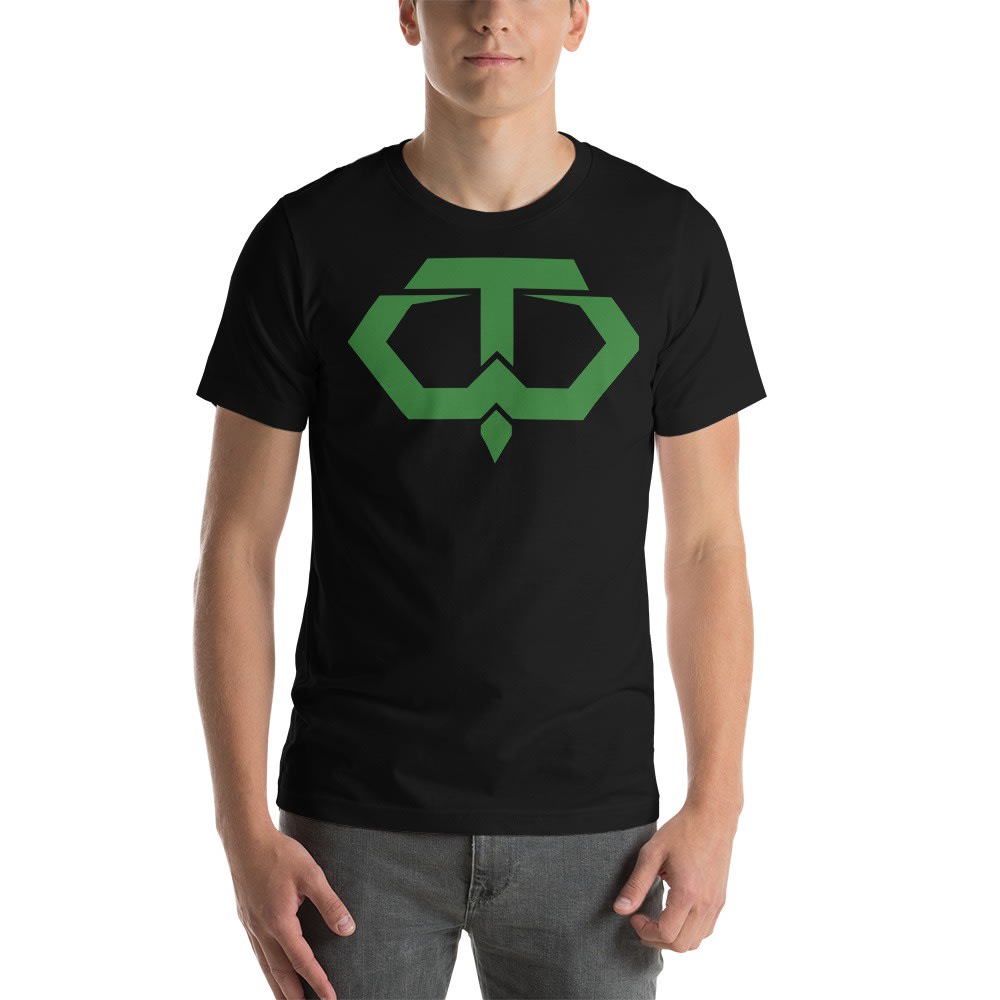  Tania Walters Men's T-Shirt, Green Logo