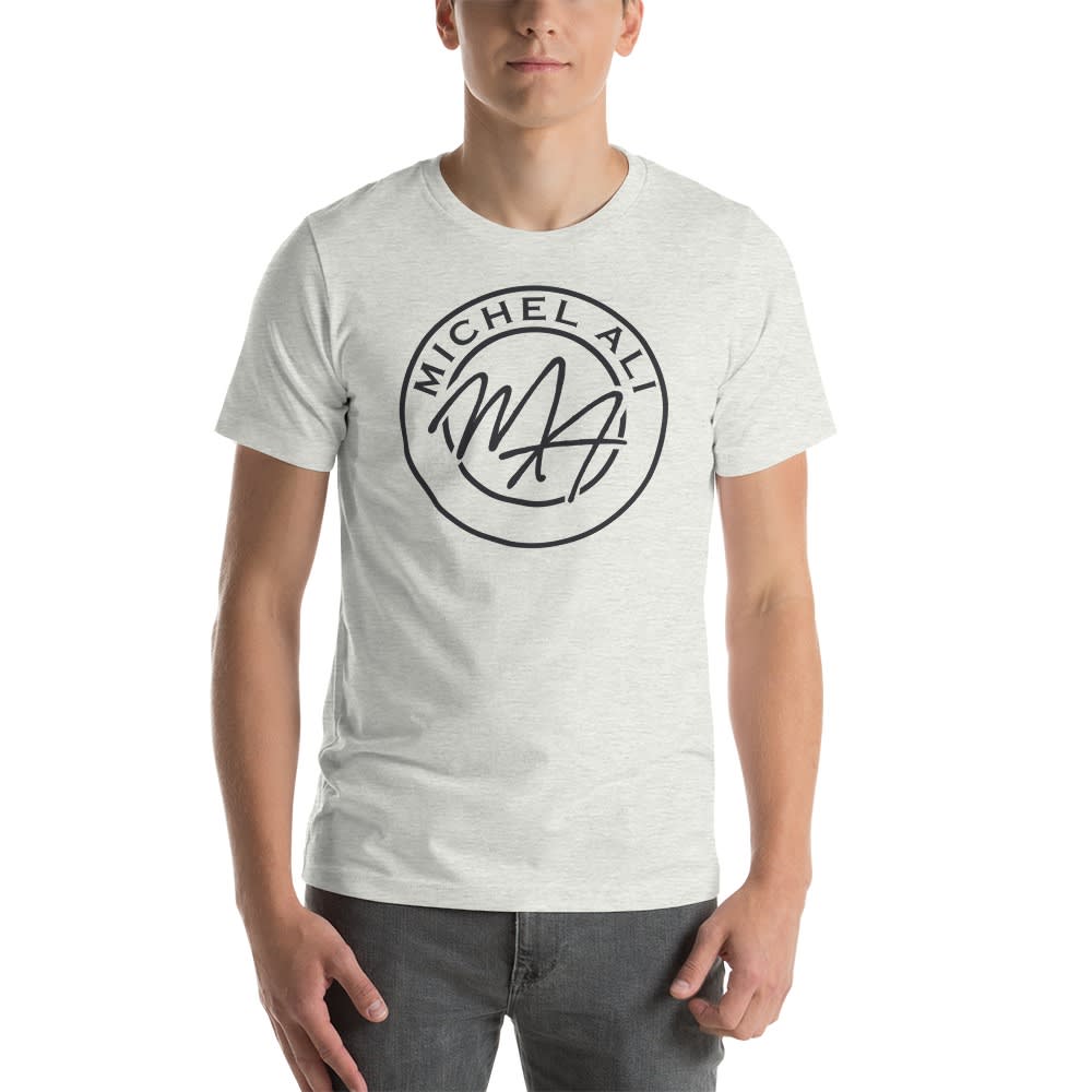  Michel Rivera Men’s T-shirt, Black Logo