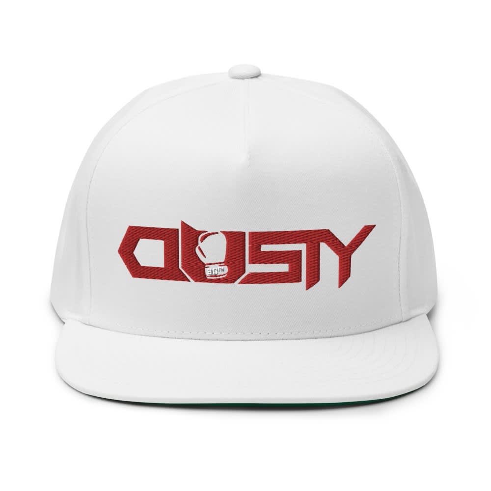 "Dusty 30th" by Dusty Hernandez Hat Red Logo