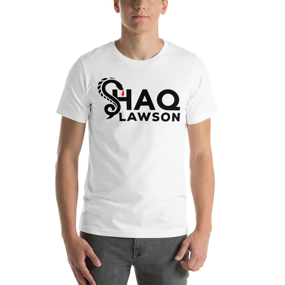 Shaq Lawson Men's T-Shirt, Black Logo