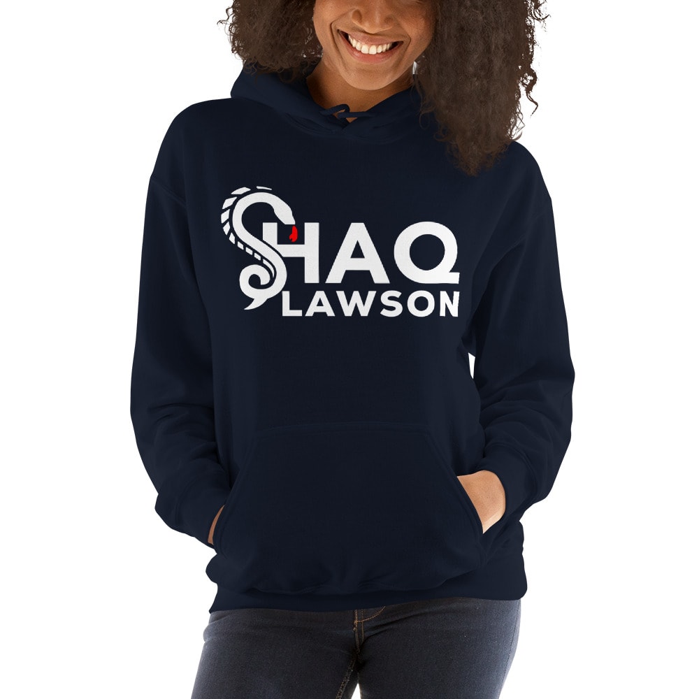  Shaq Lawson Women's Hoodie, White Logo
