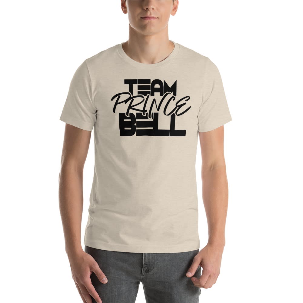 "Team Prince Bell" by Albert Bell, T-Shirt, Black Logo