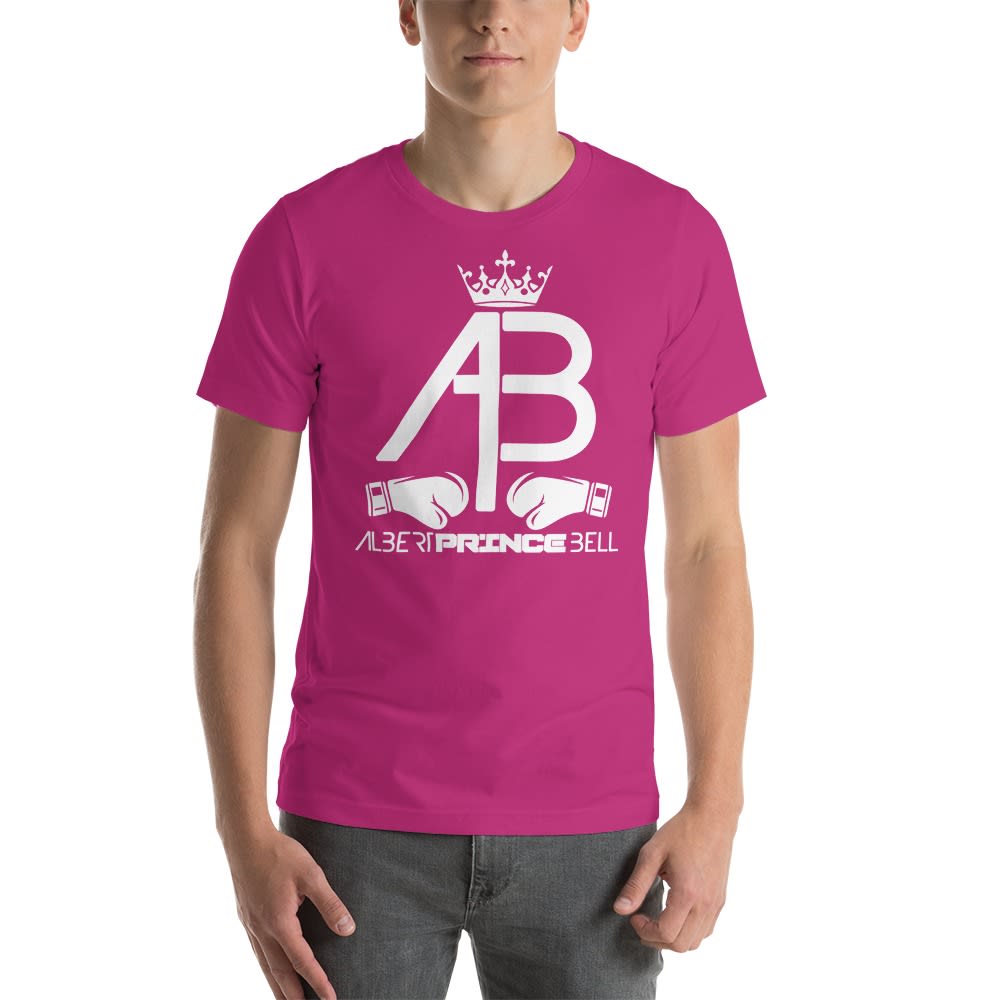 AB Crown by Albert Bell, T-Shirt, White Logo