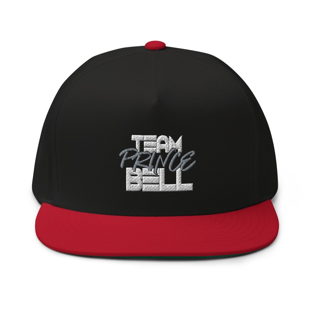 "Team Prince Bell" by Albert Bell Hat, White and Grey Logo