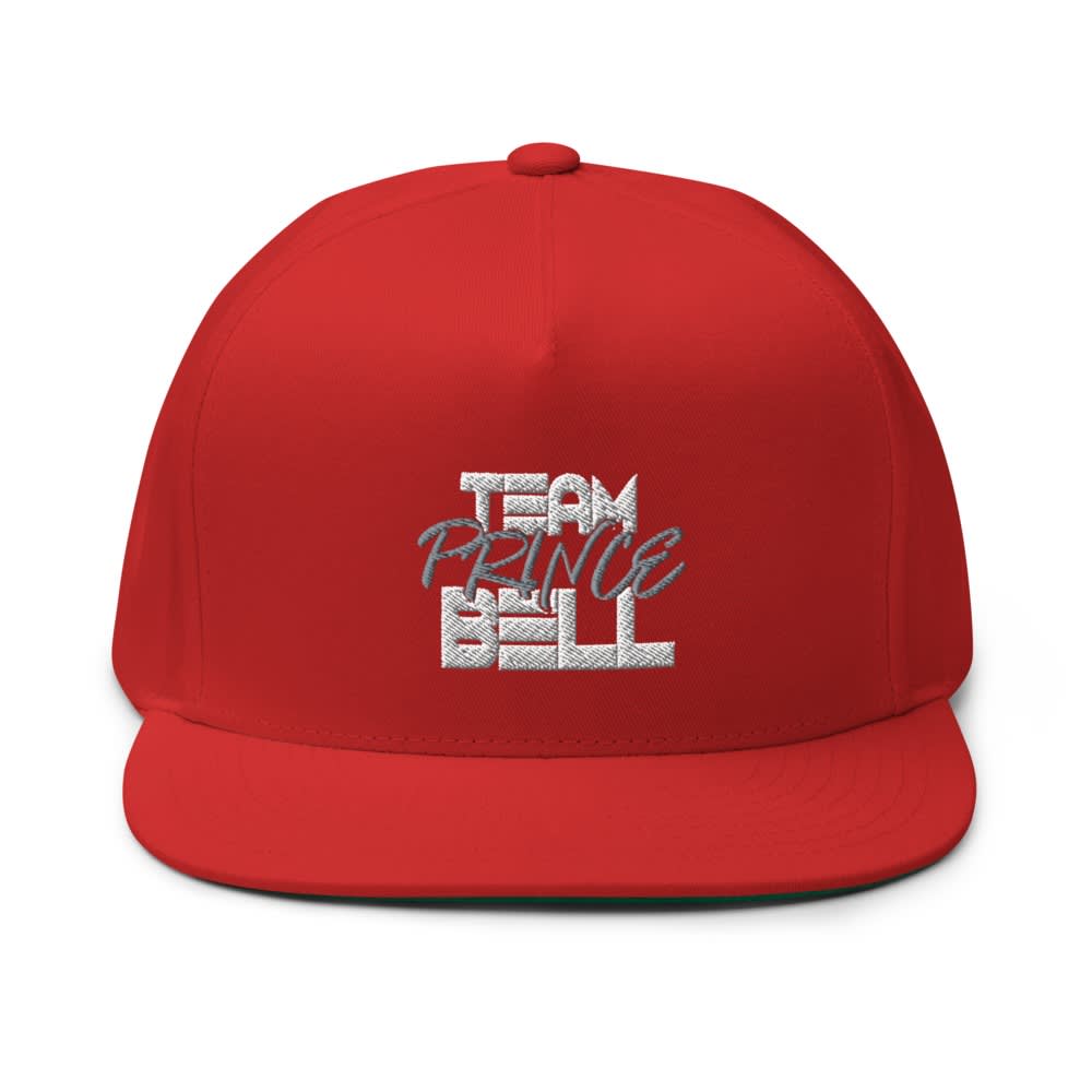 "Team Prince Bell" by Albert Bell Hat, White and Grey Logo