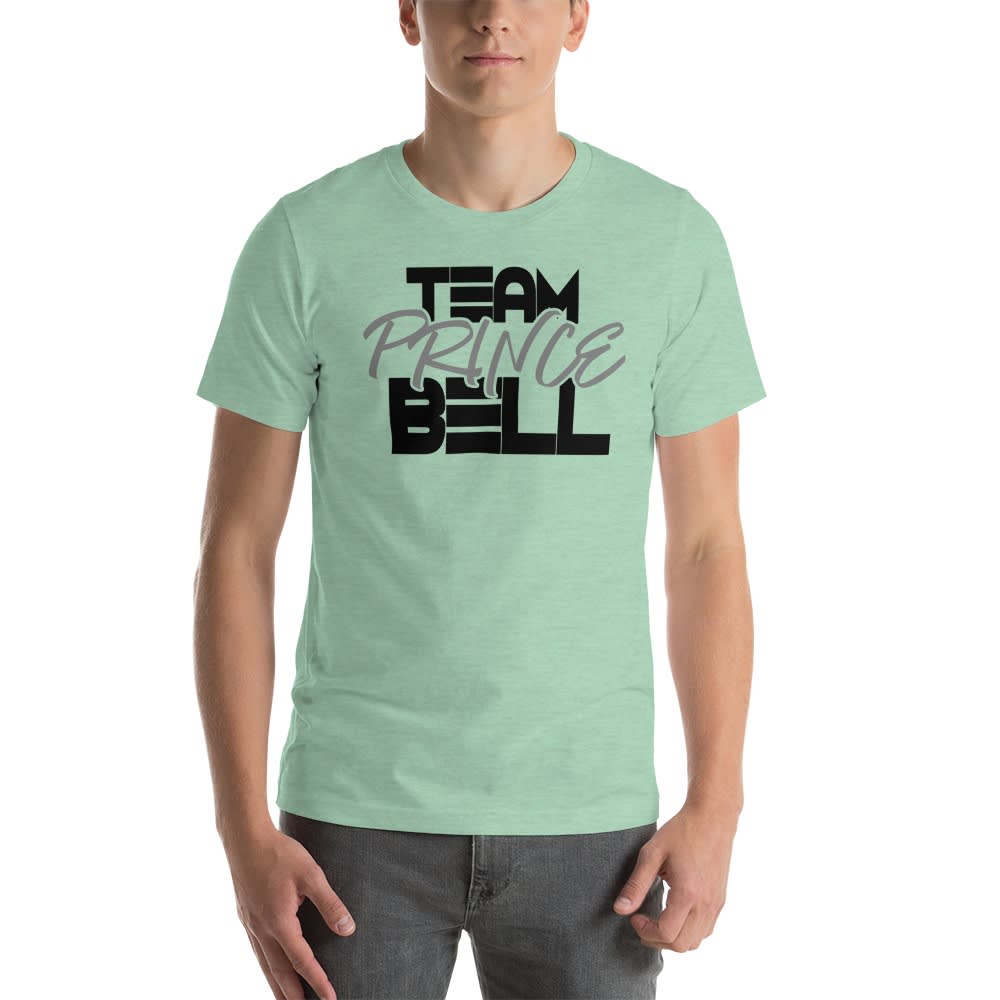 "Team Prince Bell" by Albert Bell T-Shirt, Black and Grey Logo
