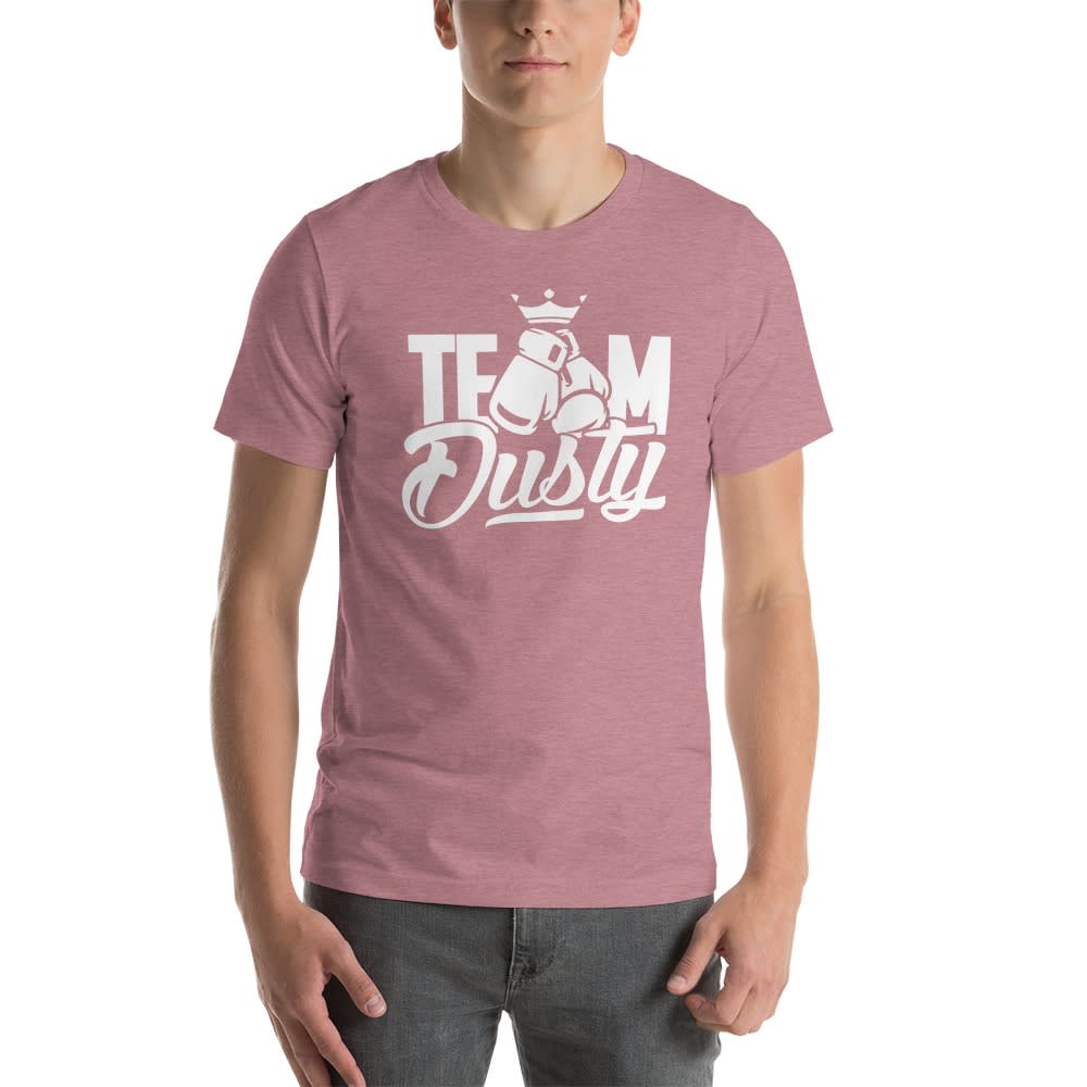 Team Dusty by Dusty Hernandez, Men's T-Shirt, White Logo