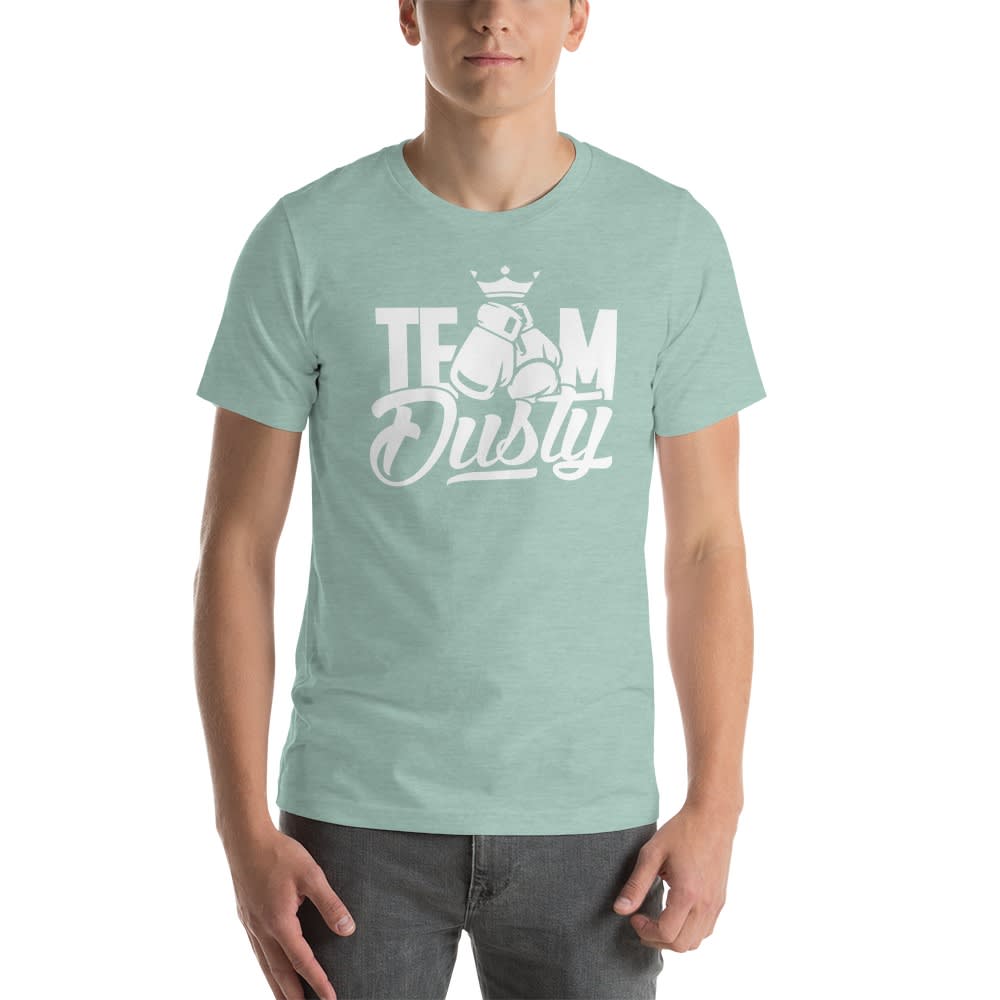 Team Dusty by Dusty Hernandez, T-Shirt, White Logo