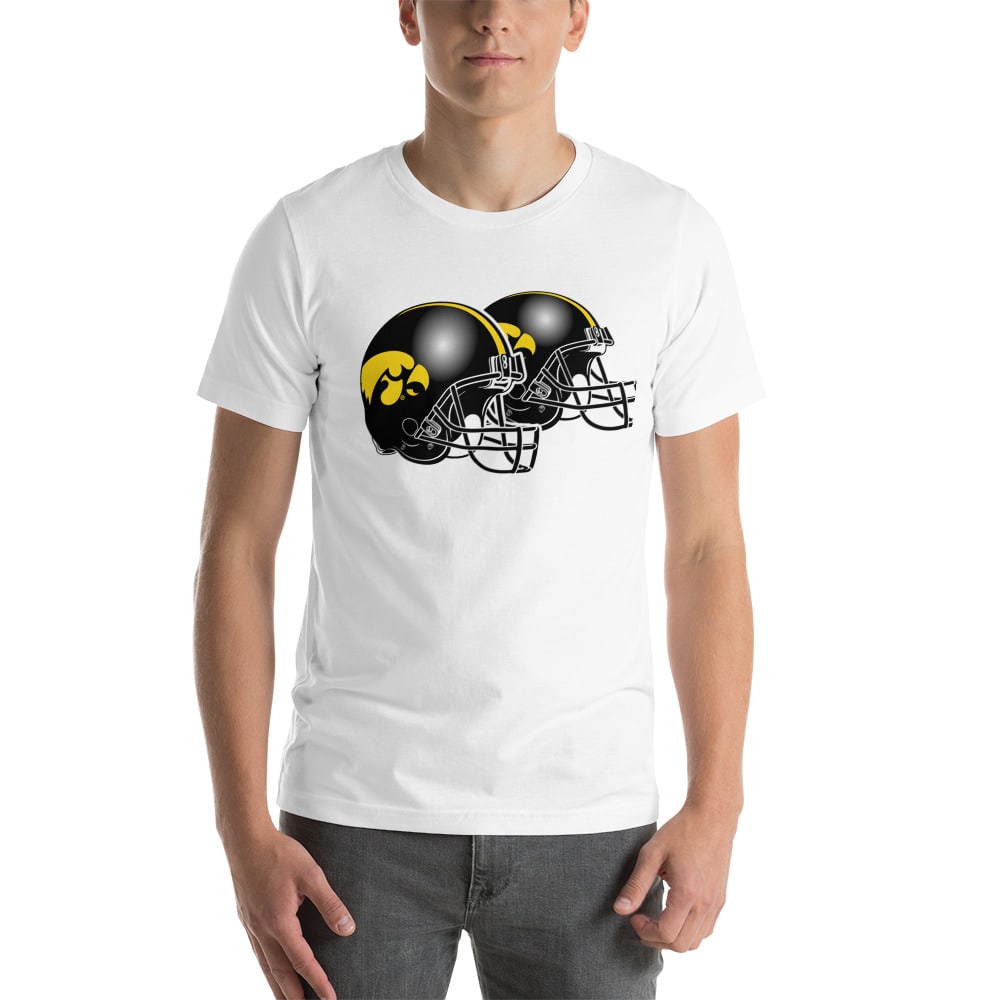 Football Helmet by Brad Quast Men's T-Shirt