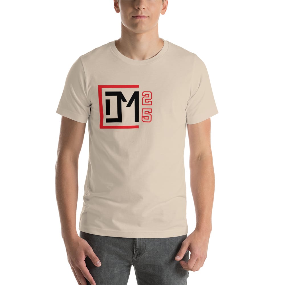 “DMC25” by Deland McCullough Men's T-Shirt, Black Logo