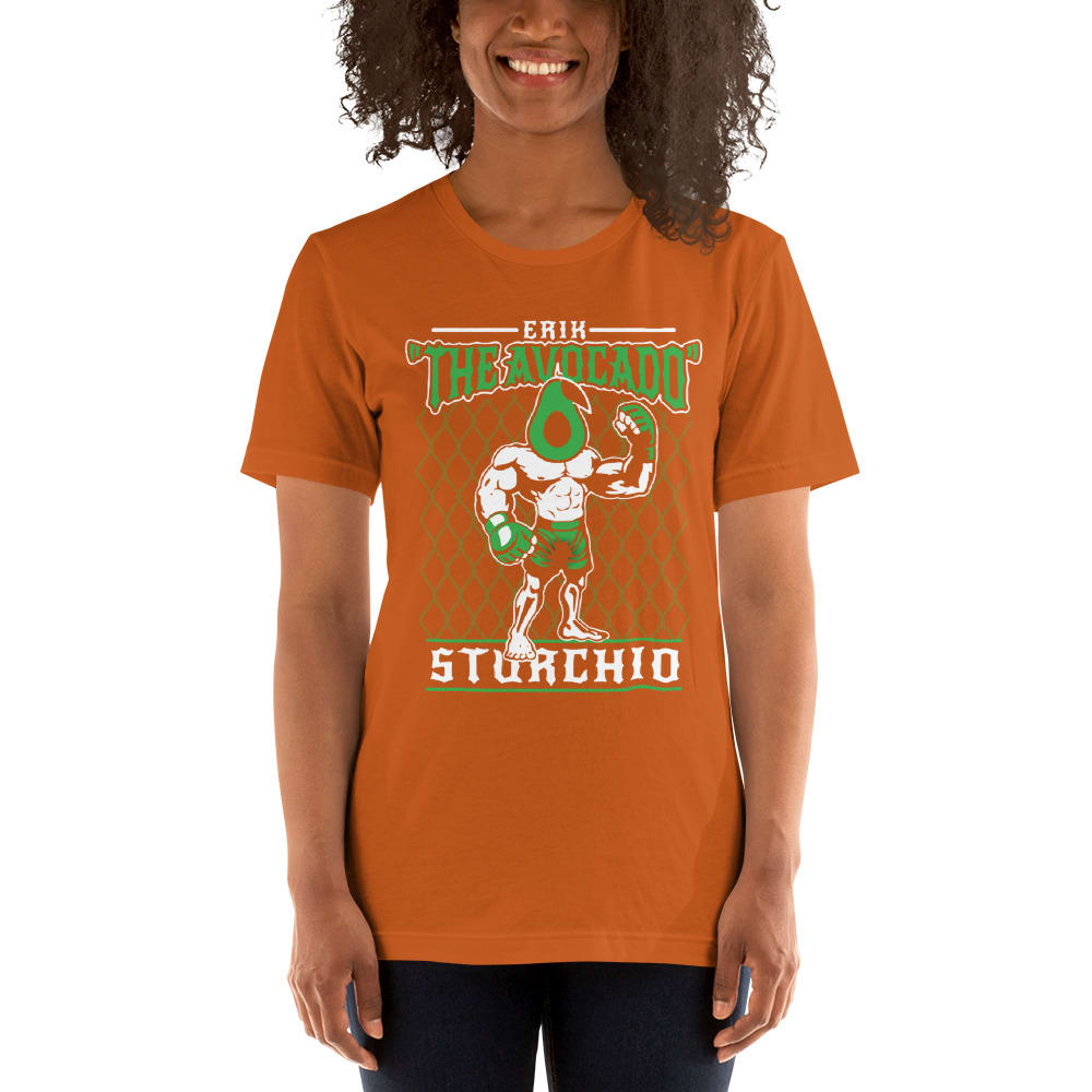  Eric  "The Avocado" Sturchio Women's T-Shirt, White Logo