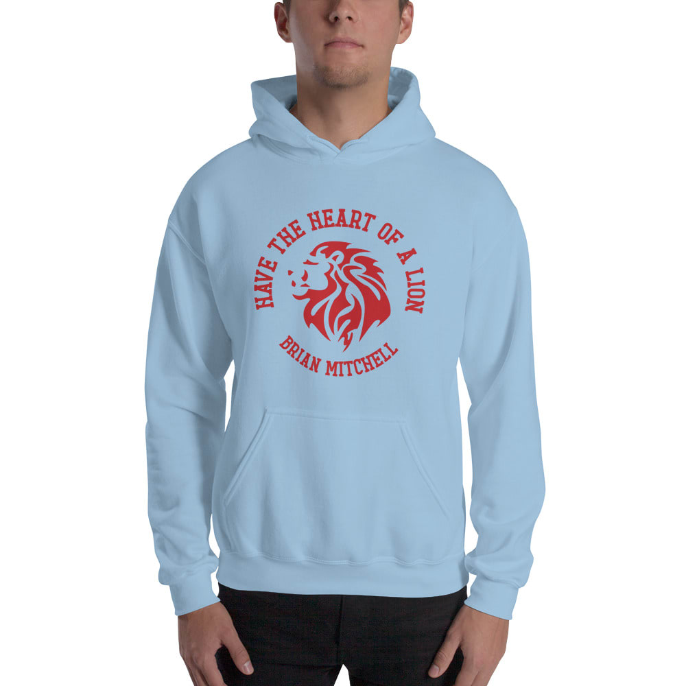 Have The Heart Of A Lion by Brian Mitchell Hoodie