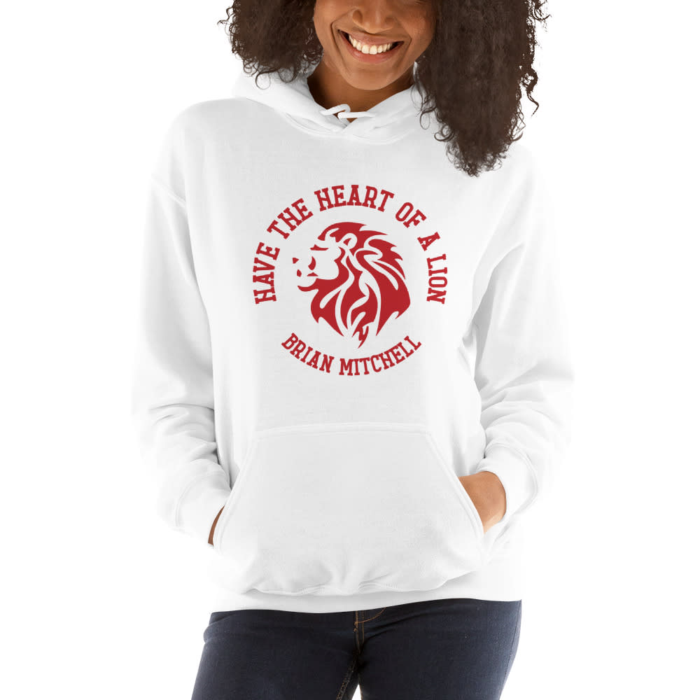 Have The Heart Of A Lion by Brian Mitchell Women's Hoodie
