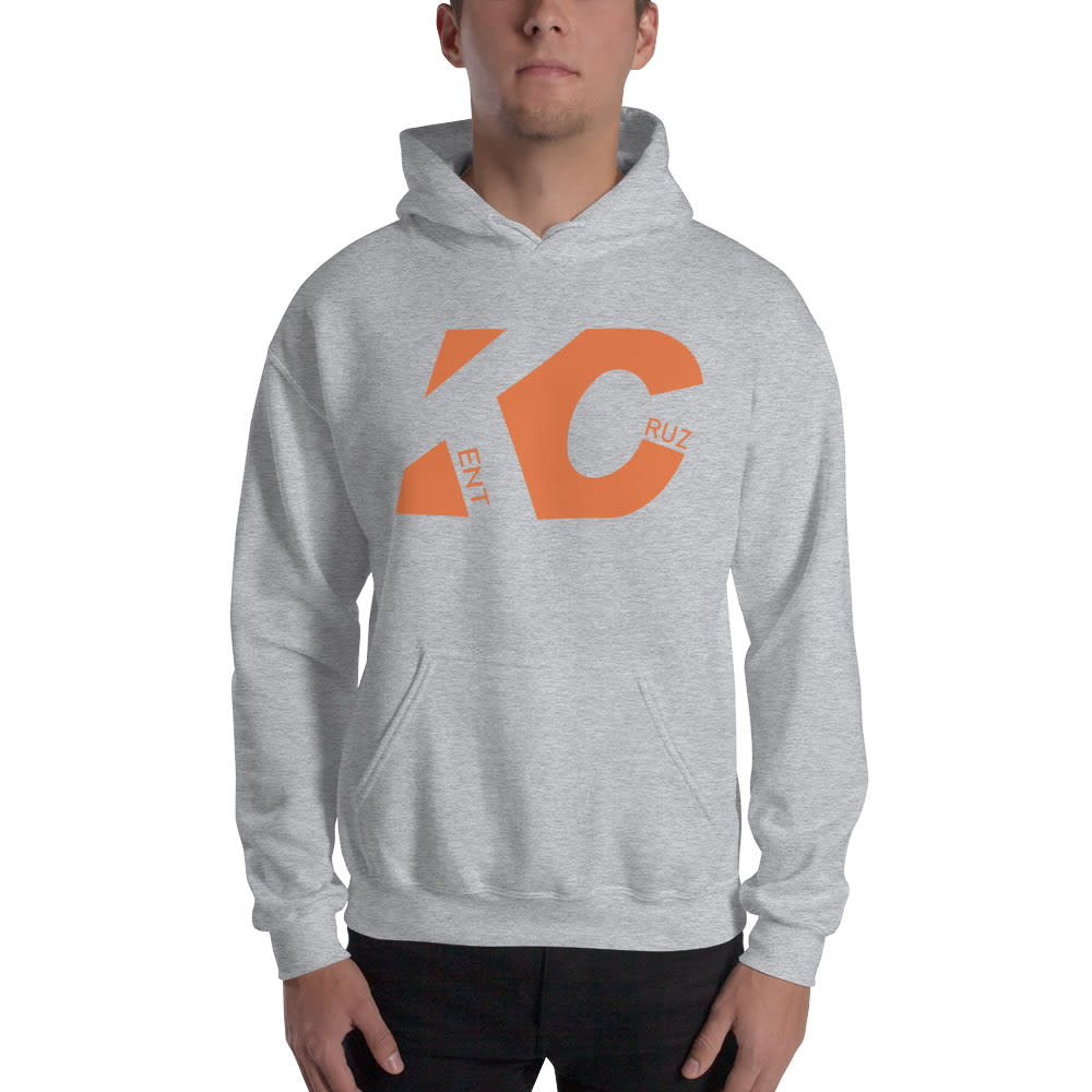 Kent Cruz Men's Hoodie, Orange Logo