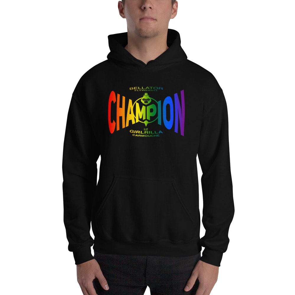 BELLATOR Champion (Rainbow) by Liz “Girlrilla” Carmouche Hoodie