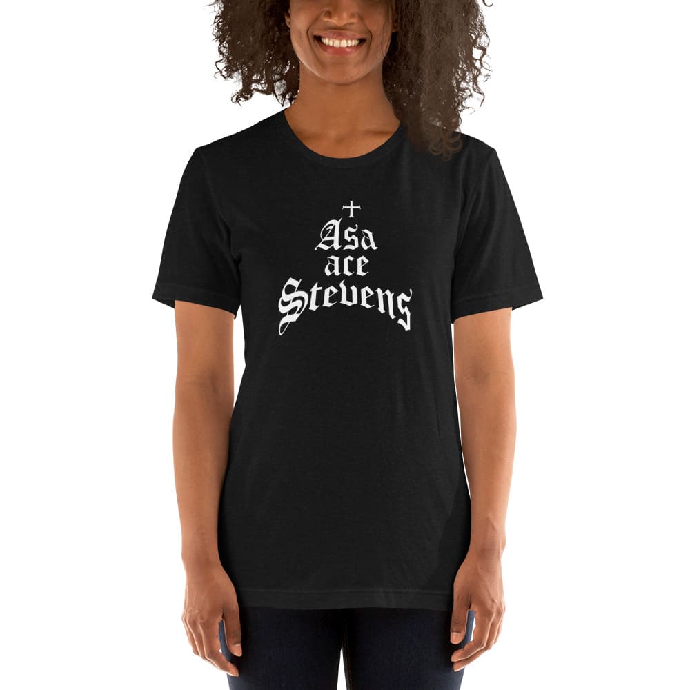 Asa Stevens Women's T-Shirt, White Logo