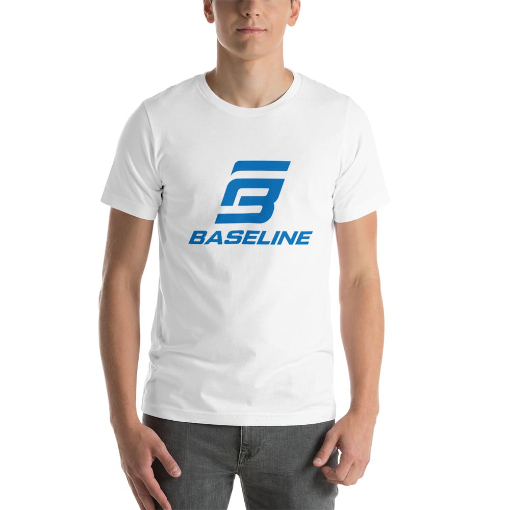 Baseline Sports V#2 T-Shirt, Blue Logo