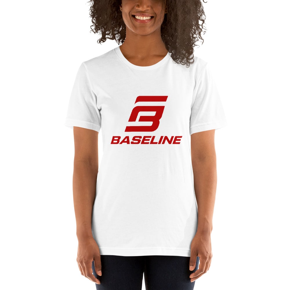  Baseline Sports V#2 Women's T-Shirt, Red Logo
