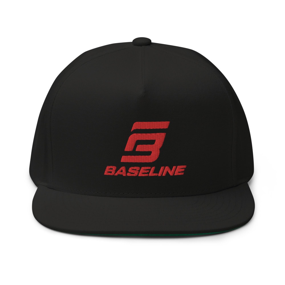 Baseline Sports V#2 Hat, Red Logo