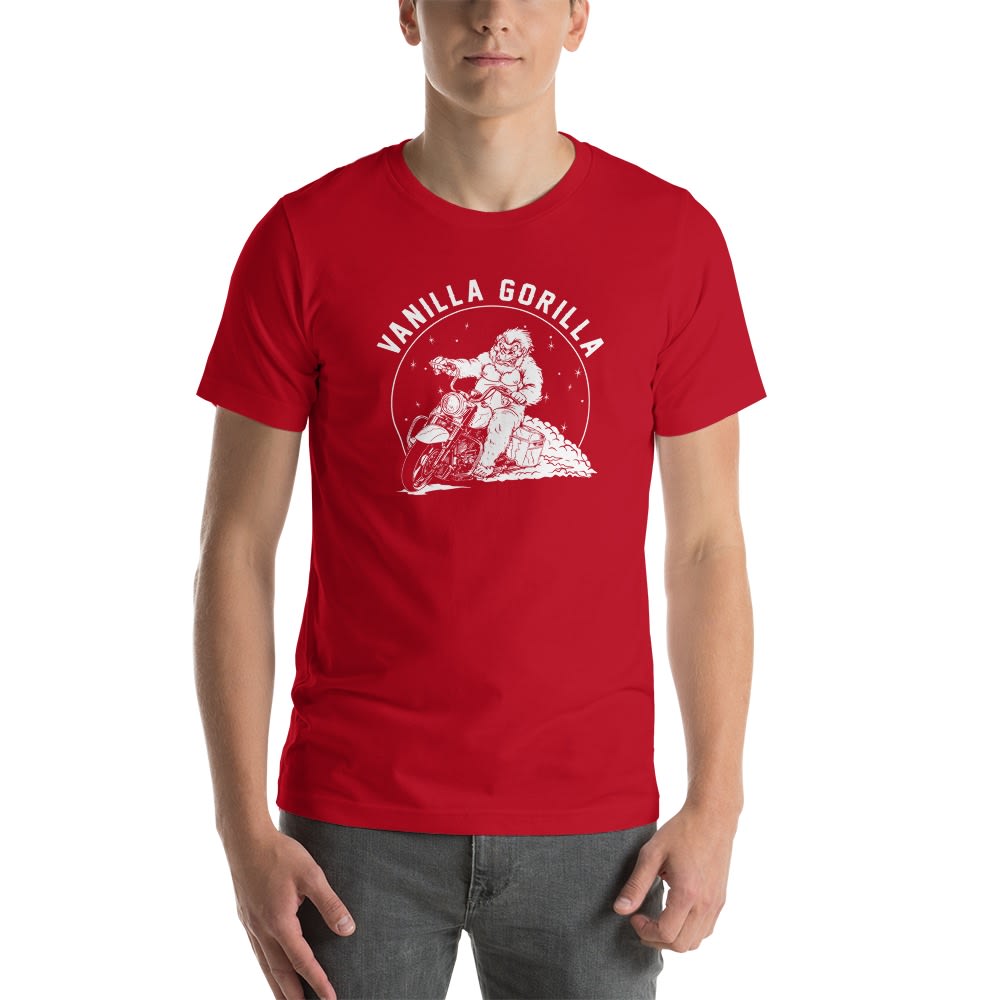 "Vanilla Gorilla" by Sam Crossed Men's T-shirt, White Logo