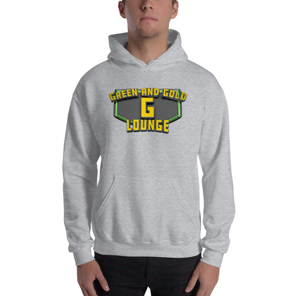 Green and Gold G Lounge Dorsey Levens Men's Hoodie