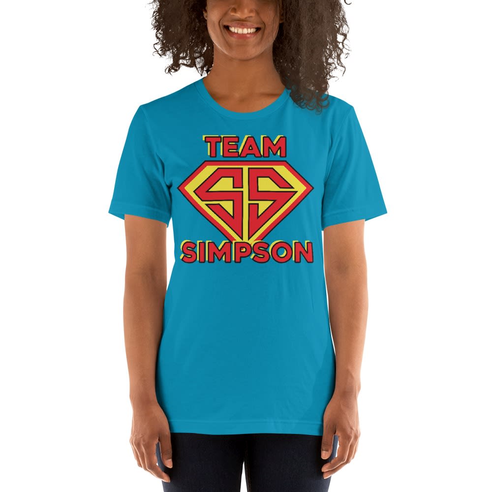 "Team Simpson" by Shawn So Sharp Simpson, Women's T-Shirt