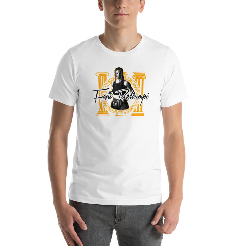  "Warrior Princess" Fani Peloumpi Men's T-Shirt, Black Logo