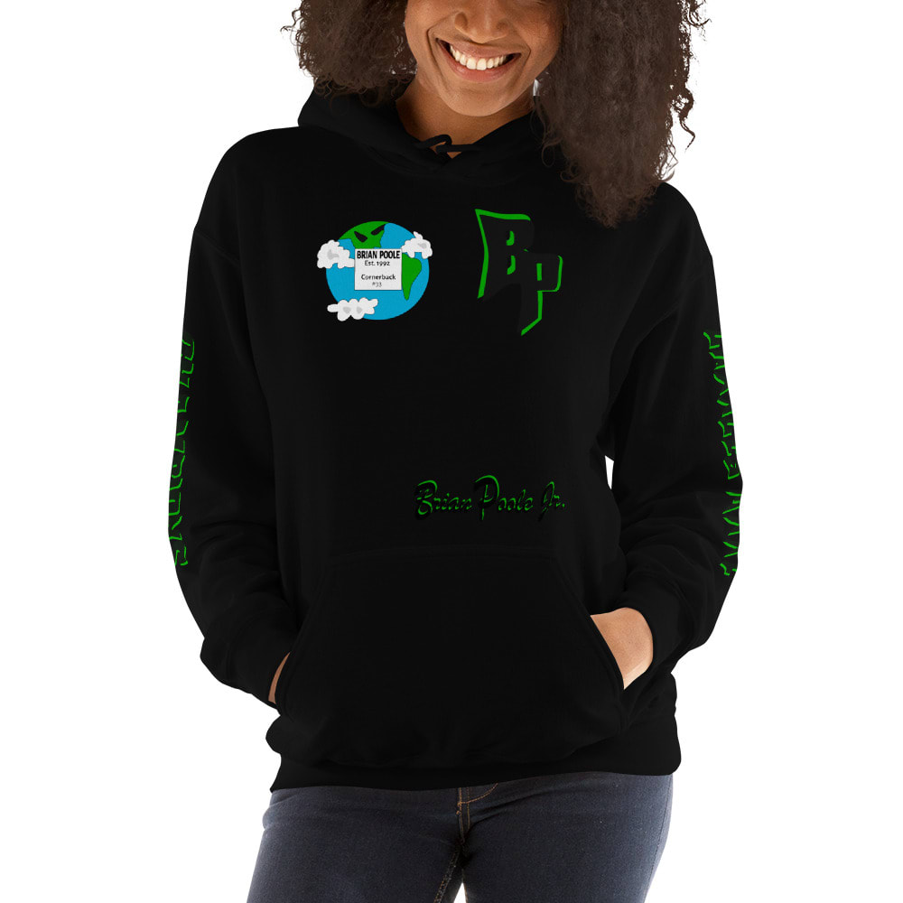 Brian Poole Jr. "The World Is Yours" by MAWI, Women's Hoodie, Black