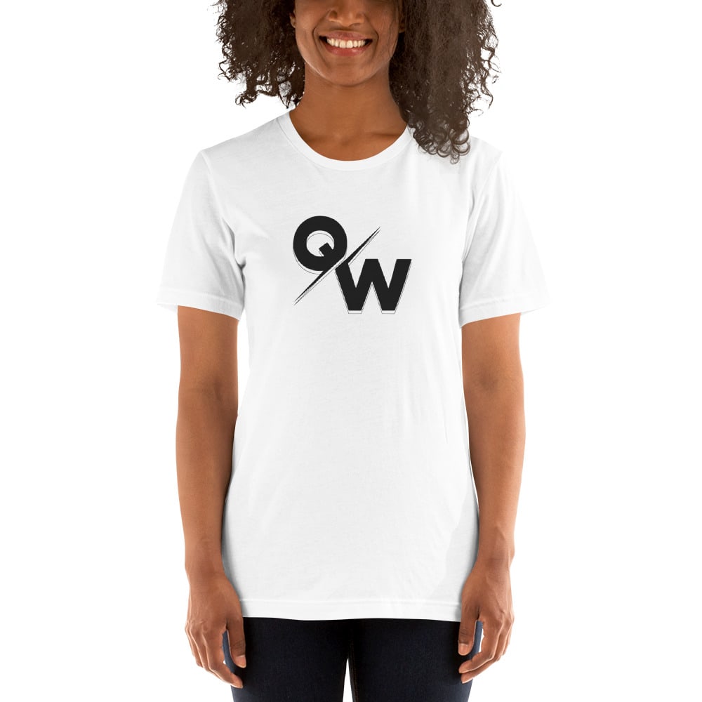 "QW" by Quincey Williams Women's Shirt, Black Logo