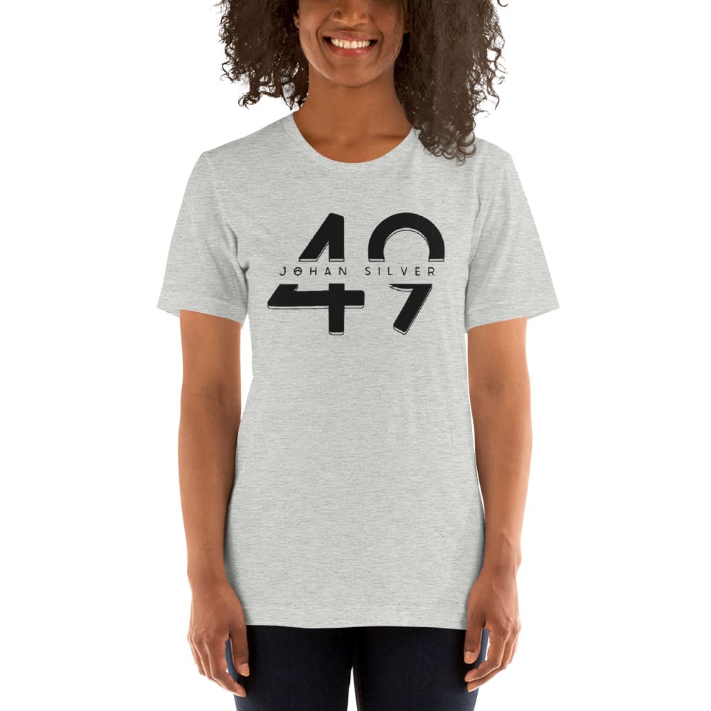 "49" by Johan Silver Women's Shirt, Dark Logo