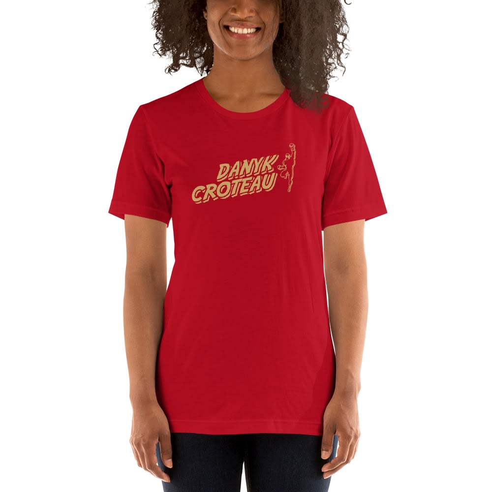 Danyk Croteau Women's T-shirt, Gold Logo