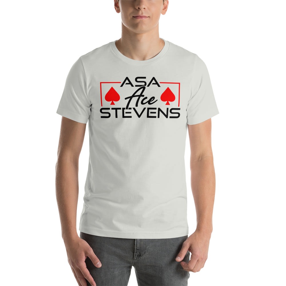 Asa "Ace" Stevens, Men's T-shirt, Black Logo