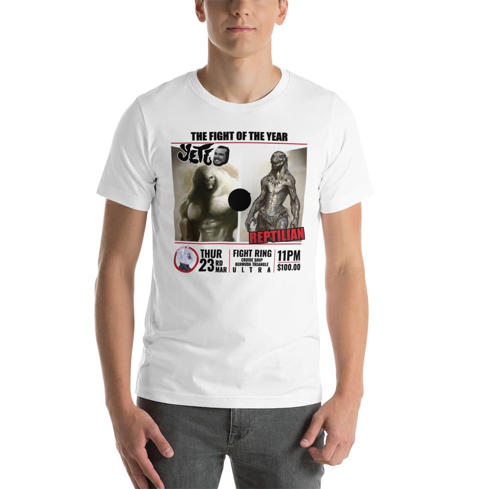 The Fight of the Year Joshua Bredl T-Shirt, Black Logo