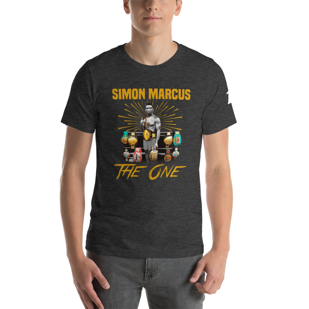 LIMITED EDITION "The One" Simon Marcus T-Shirt, White Logo
