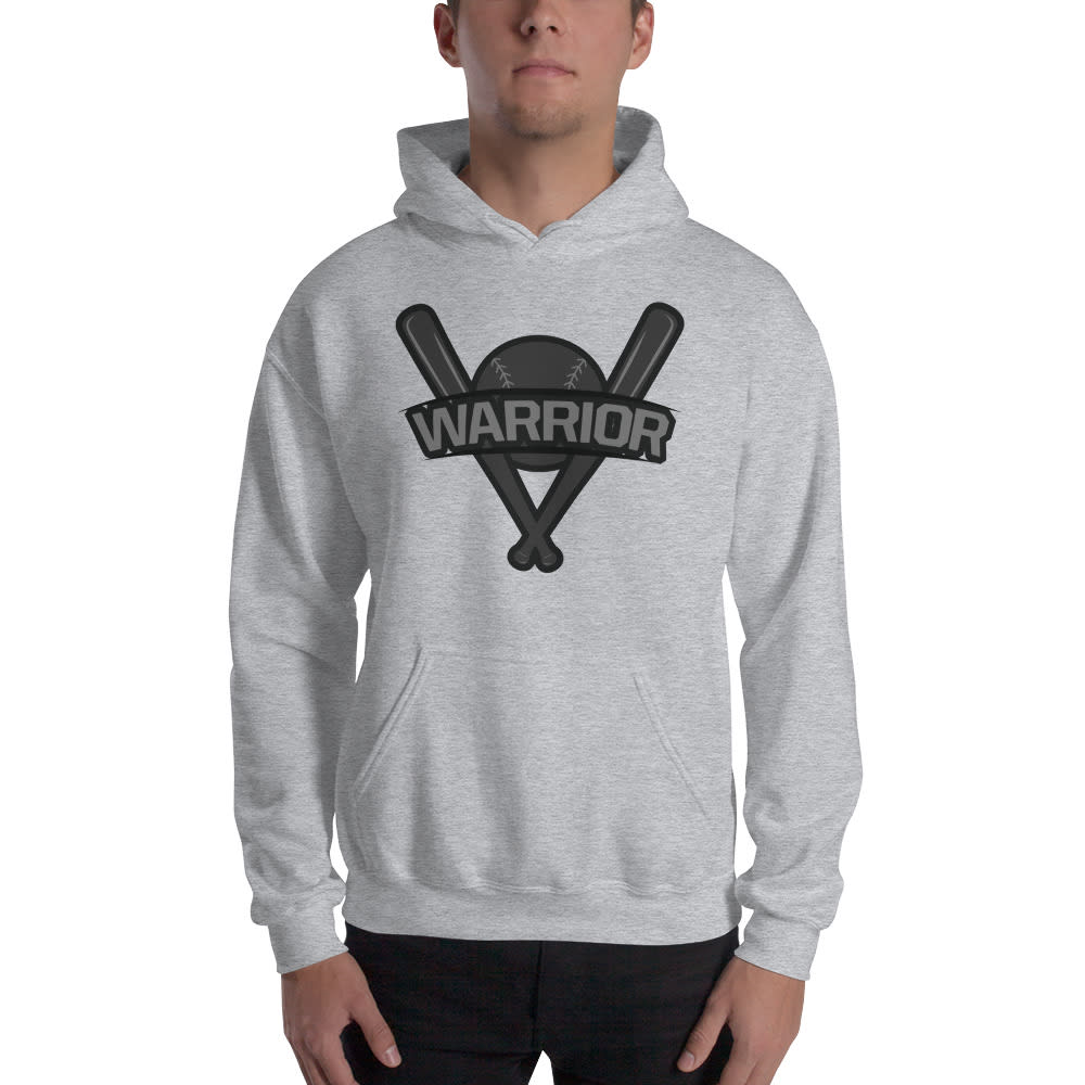  Warrior Raphy Almanzar Men's Hoodie, Dark Logo