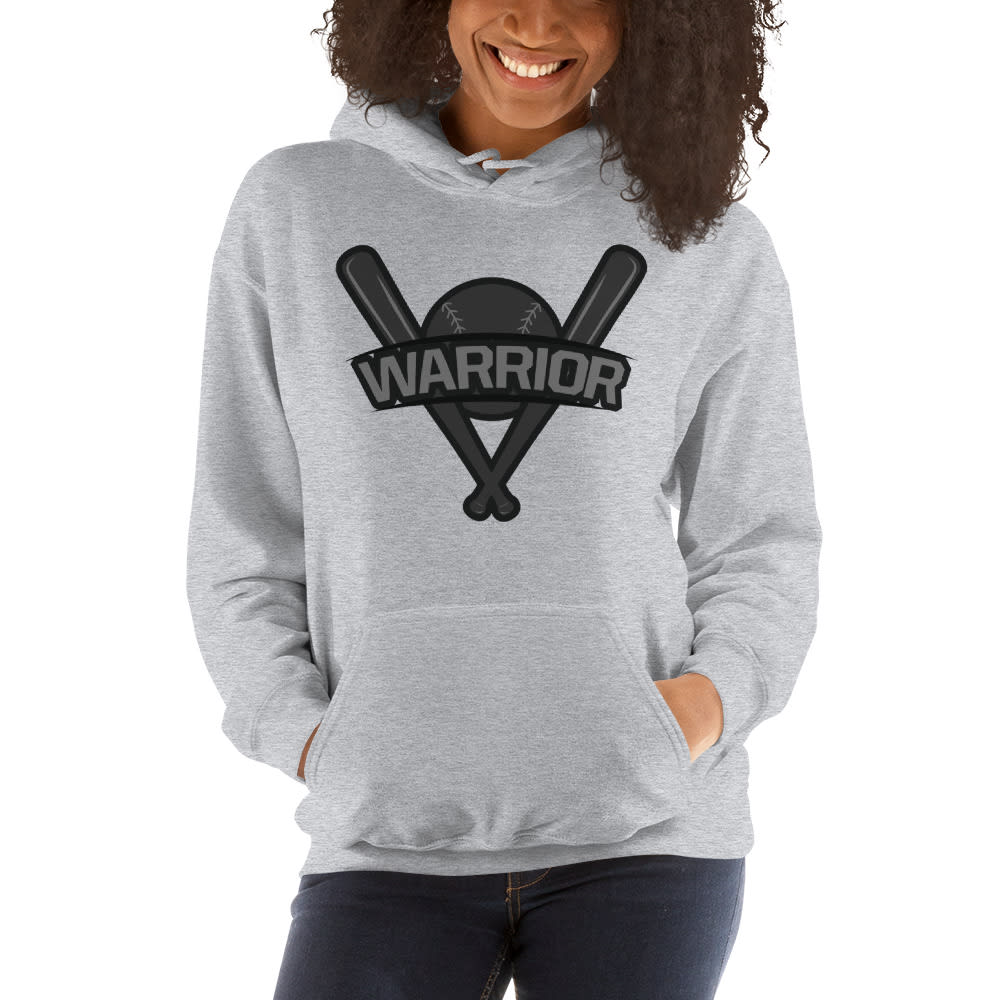  Warrior Raphy Almanzar Women's Hoodie, Dark Logo