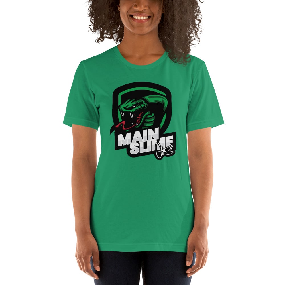 "Main Slime" by Cameron Akins Women's Shirt, Black Logo