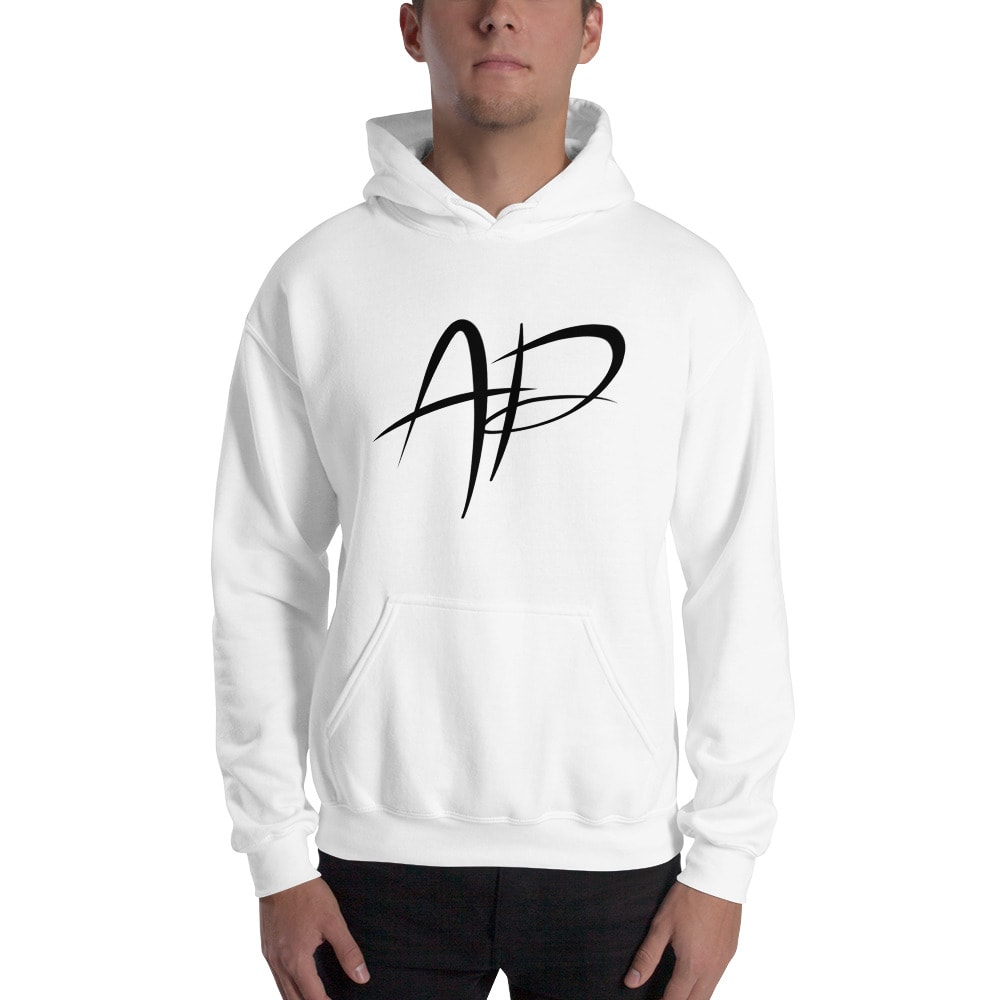 "AP" by Austin Powers Hoodie, Black Logo