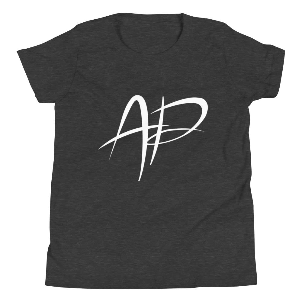 "AP" by Austin Powers Youth Shirt, White Logo