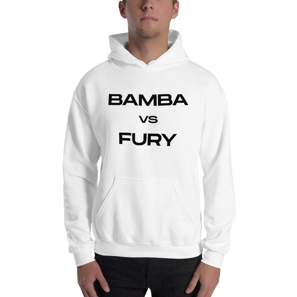 Bamba VS Fury by Paul Bamba Hoodie, Black Logo