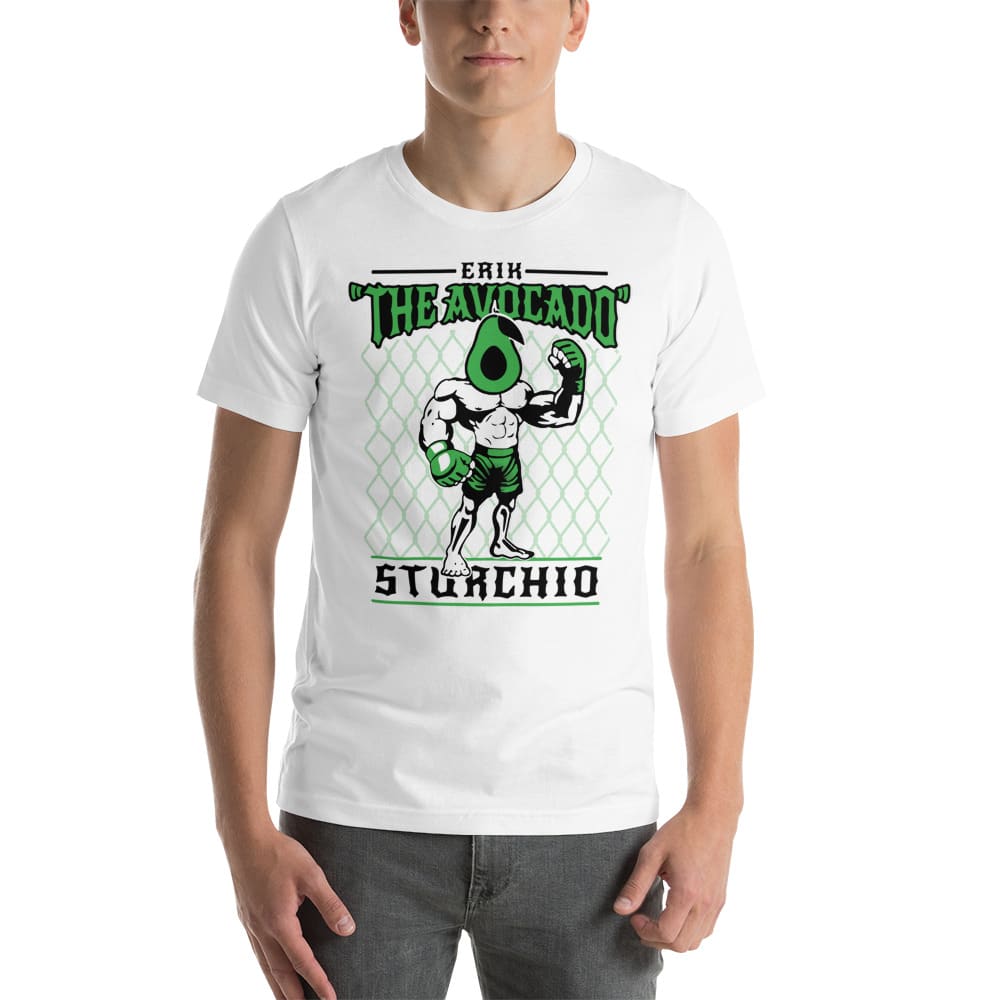  "The Avocado" Eric Sturchio Men's T-Shirt, Black Logo