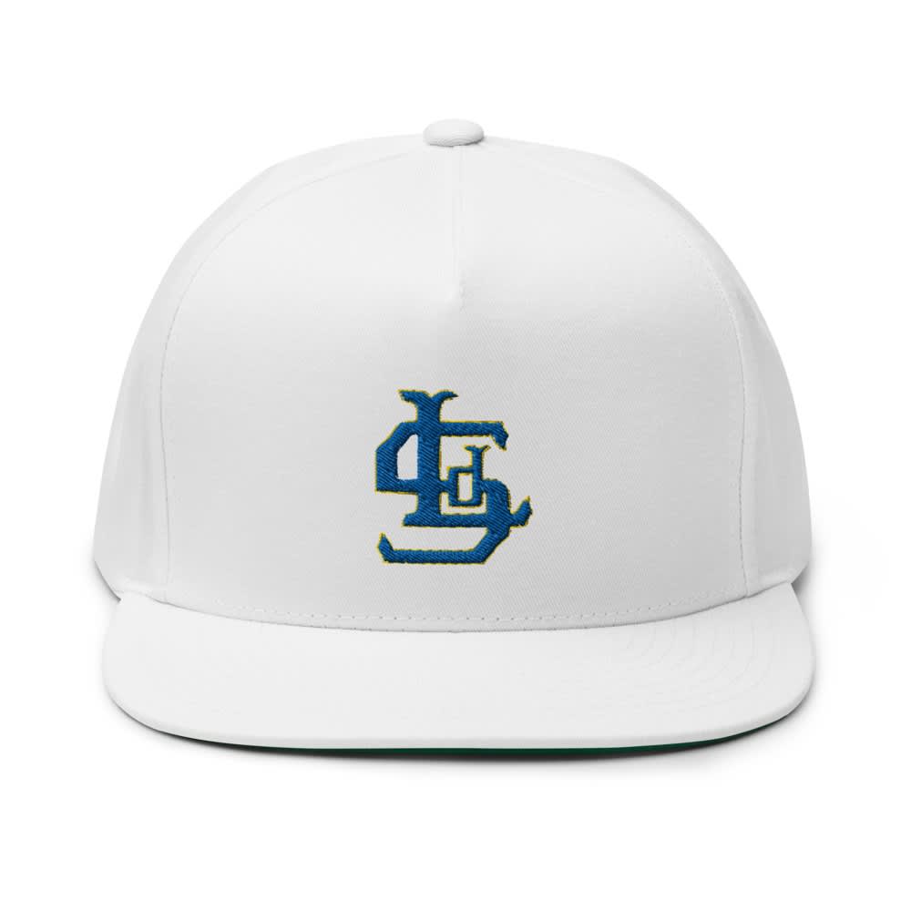 Leonel De Los Santos Hat, Blue Logo